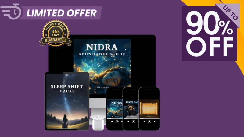 Unlock abundance effortlessly with Nidra Abundance Code. Manifest wealth, success & health while you sleep!
