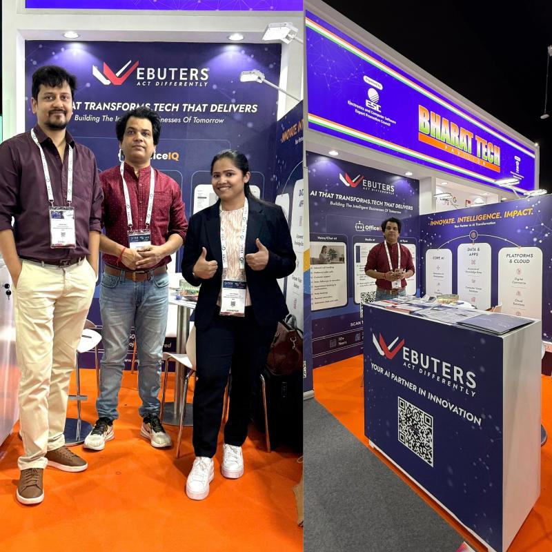 From AI PhotoStudio to Voice/Chat AI, Webuters impressed global leaders at GITEX 2025 with practical, scalable AI solutions.