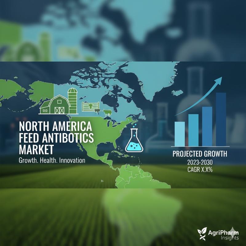 North America Feed Antibiotics Market to Reach USD 168.5 Million by 2030 Amid Rising Livestock Production