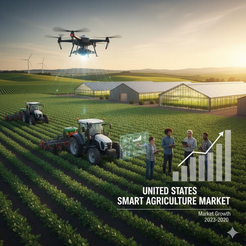 U.S. Smart Agriculture Market to Reach New Heights by 2033, Growing at 9.03% CAGR