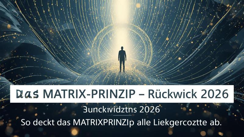 Das MATRIX-PRINZIP - Rückblick 2026: So deckt das MATRIXPRINZIP alle Bereiche ab