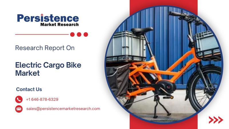 Electric Cargo Bike Market to Reach US$5.4 Billion by 2032, Expanding at a CAGR of 7.8% | Persistence Market Research
