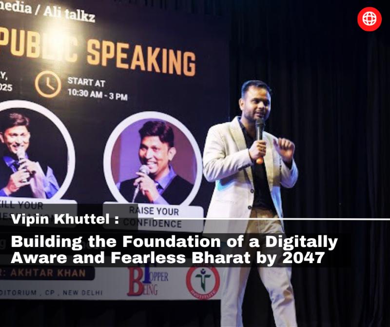 Vipin Khuttel Ignites Bharat's Digital Awakening at "Destroy Your Fear" - From Motivation to Cyber Consciousness