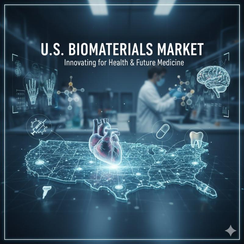 U.S. Biomaterials Market to Surpass USD 171.3 Billion by 2030 Driven by Advanced Regenerative Solutions