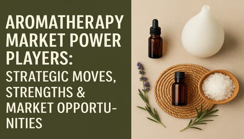 Aromatherapy Market Power Players: Strategic Moves, Strengths & Market Opportunities