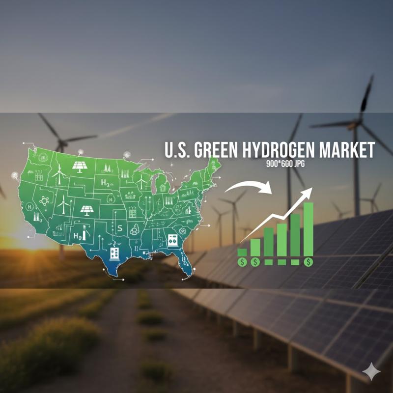 U.S. Green Hydrogen Market to Reach USD 6.99 Billion by 2034 | DataM Intelligence