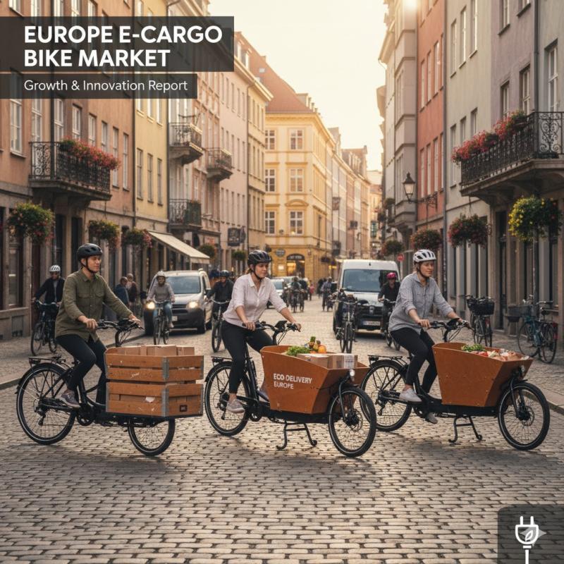 Europe E‐Cargo Bike Market to Reach USD 1.6 Billion by 2029 | Mordor Intelligence