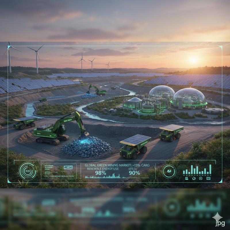 Green Mining Market to Reach USD 15.92 Billion by 2030 | DataM Intelligence