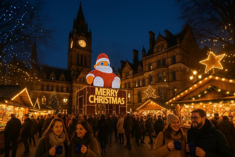 Ride the Festive Wave: From London to Manchester's Christmas Markets with Global Airport Taxi