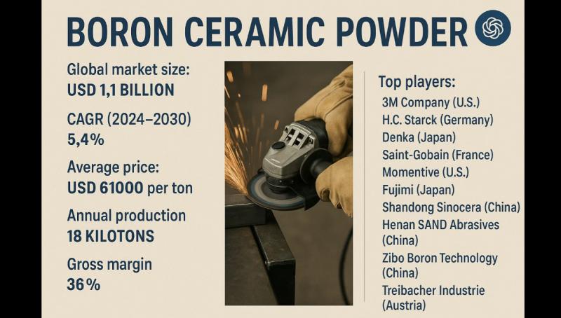 Global and U.S. Boron Ceramic Powder Market Report, Published by QY Research.