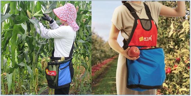 Korean Harvesting Baskets and Harvest Aprons | EdenView