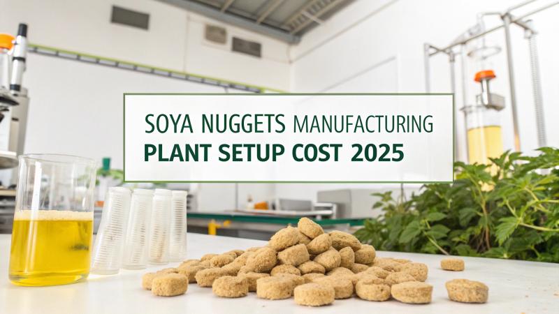 Soya Nuggets Manufacturing Plant 2025: Detailed Project Report, Setup Cost and Investment Opportunities