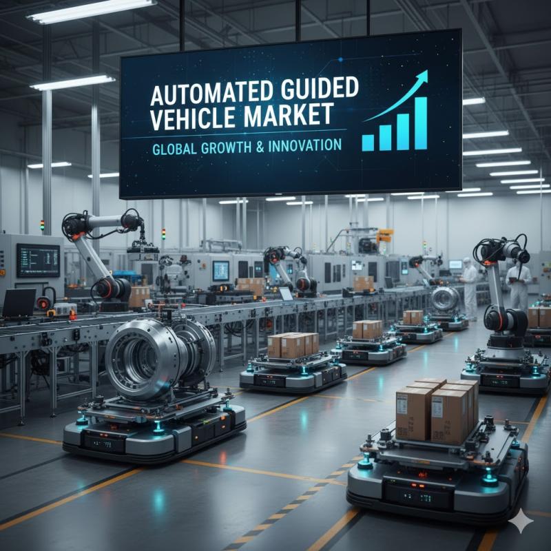 North America Automated Guided Vehicle Market Poised for 12.43% CAGR to 2030, Fueled by Industry 4.0 and E‐commerce