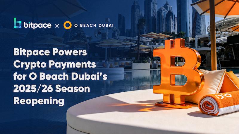 Bitpace Powers Crypto Payments for O Beach Dubai's 2025/26 Season Reopening