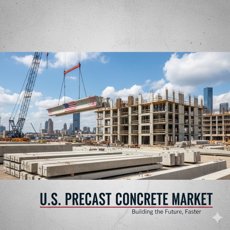 U.S. Precast Concrete Market to Reach USD 29.6 Billion by 2030, Growing at 6.0% CAGR - DataM Intelligence