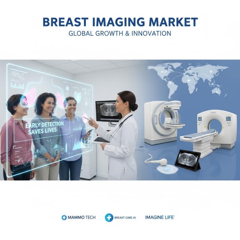 Breast Imaging Market to Reach USD 6.6 Billion by 2028, Growing at 8.5% CAGR - DataM Intelligence