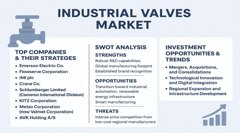 Industrial Valves Market Dominance: Top Firms Strengthening Share & Investment Appeal