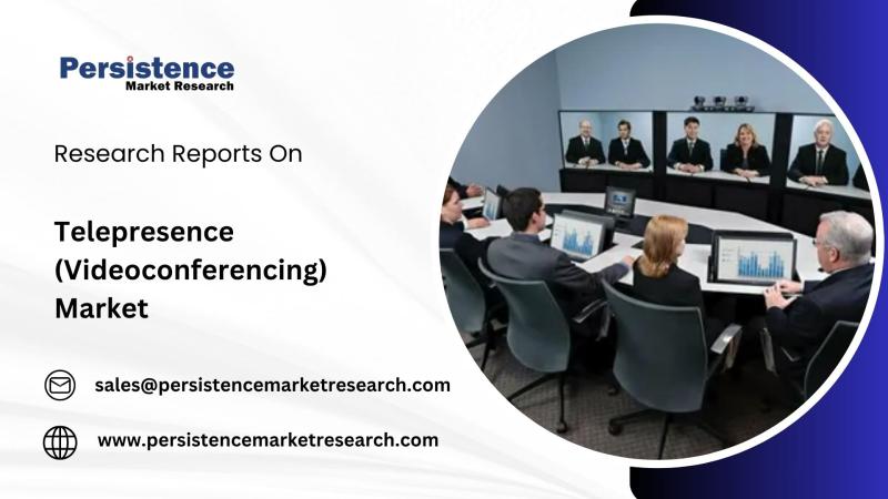 Telepresence (Videoconferencing) Industry Forecasted to Grow at an 8% CAGR, Surpassing USD 15 Billion by 2033