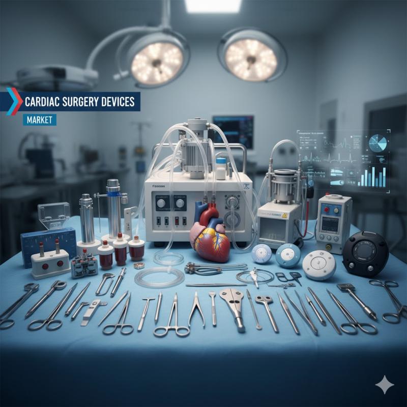 Cardiac Surgery Devices Market Set for Robust Growth to US$ 2.6 Billion by 2032