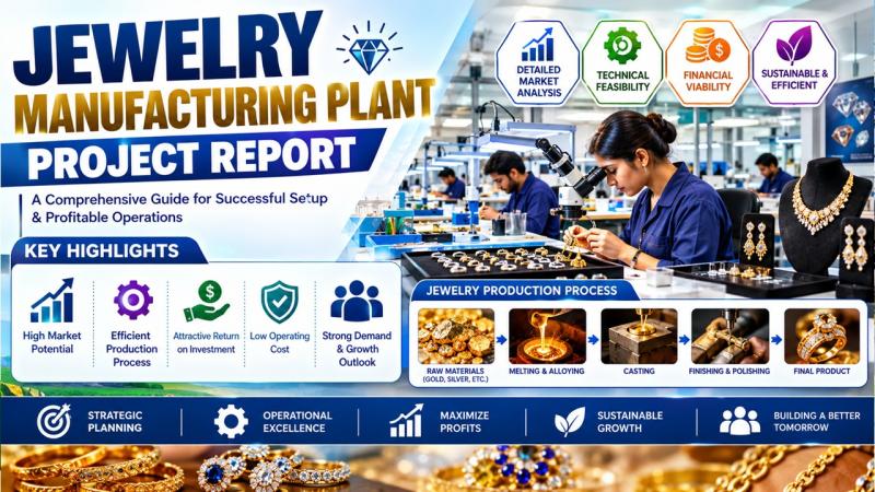 Jewelry Plant Setup Cost 2026: Manufacturing Feasibility