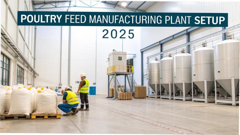 Poultry Feed Manufacturing Plant Cost 2025: Business Plan, Raw Materials & Industry Trends