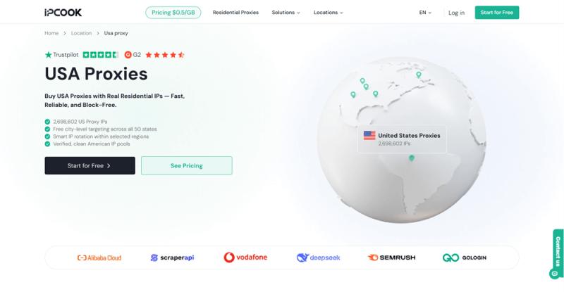 IPcook Launches Dedicated US Proxy Service with Residential IPs