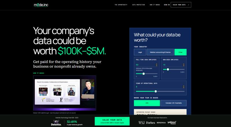 Companies across four countries can now monetise de-identified versions of their internal data via partnerships.