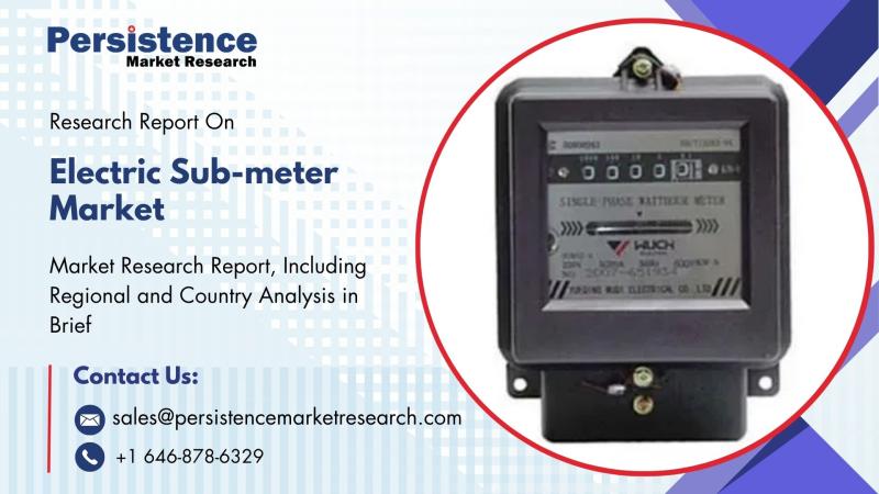Electric Sub-Meter Market to Reach US$23.3 Billion by 2032 Fueled by Rising Demand for Energy Efficiency