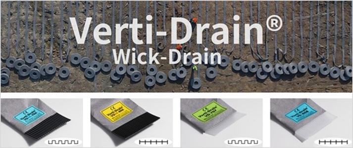 Biodegradable Wick Drain for Soft Ground Stabilization | DAEHAN i.m.