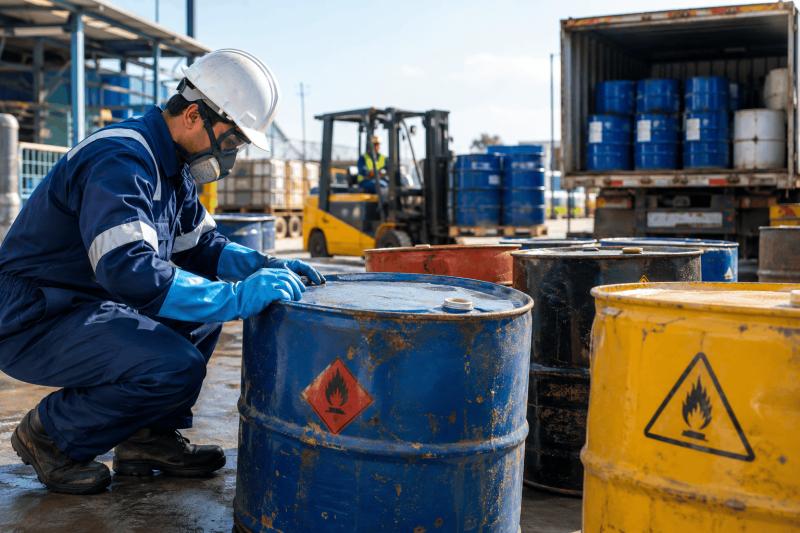 Contaminated Drum Recycling in Punjab, J&K, Uttar Pradesh &