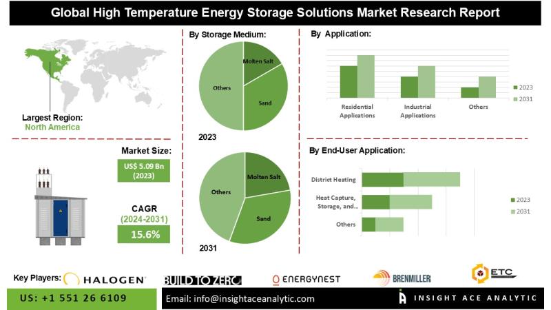 High-Temperature Energy Storage Solutions Market Development Supported by Government Incentives and Sustainability Goals