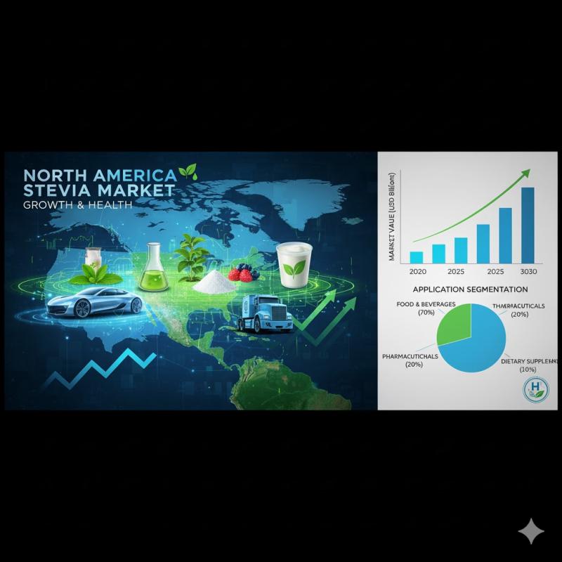North America Stevia Market to Grow at 9.8% CAGR, Driven by Rising Health-Conscious Consumer Demand