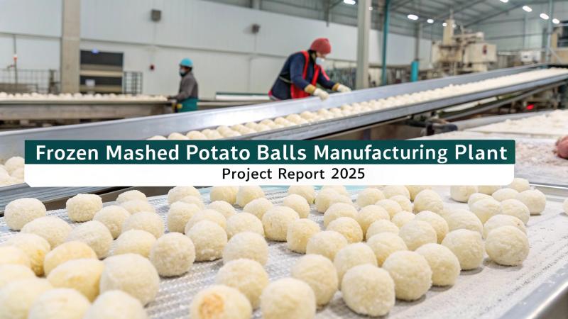 Frozen Mashed Potato Balls Manufacturing Plant Setup 2025: Detailed Project Report, and Capital Investment