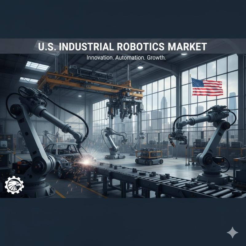 U.S. Industrial Robotics Market to Reach USD 2.17 Billion by 2030 Driven by Industry 4.0