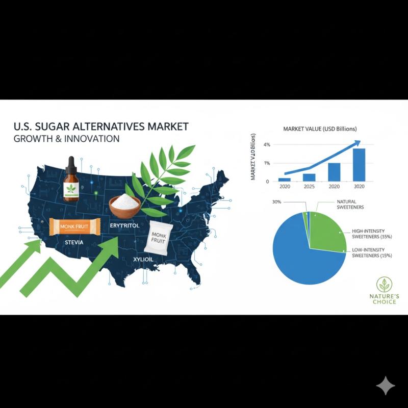 U.S. Sugar Alternatives Market Valued at $5.1 Billion in 2025; Projected to Reach $6.5 Billion by 2032, Reports DataM Intelligence