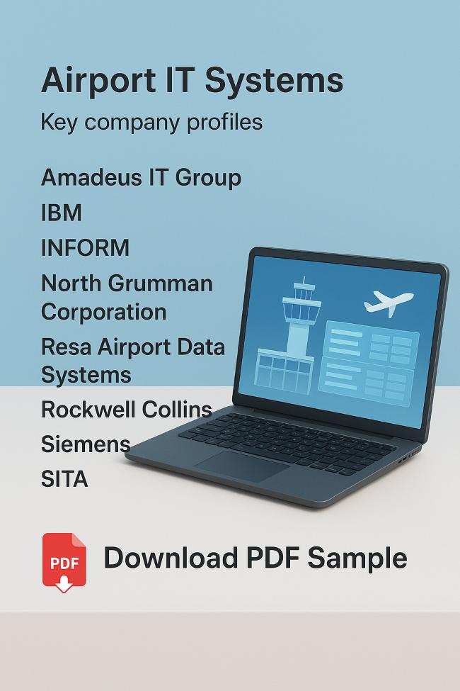 Airport IT Systems Market Set for Strong Growth: Automation, AI, and Digitalization to Drive Industry to USD XX Billion by 2030