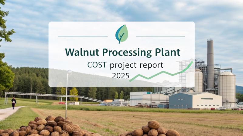 Walnut Processing Plant Report 2025: Project Cost, Machinery Requirement, and Setup Details