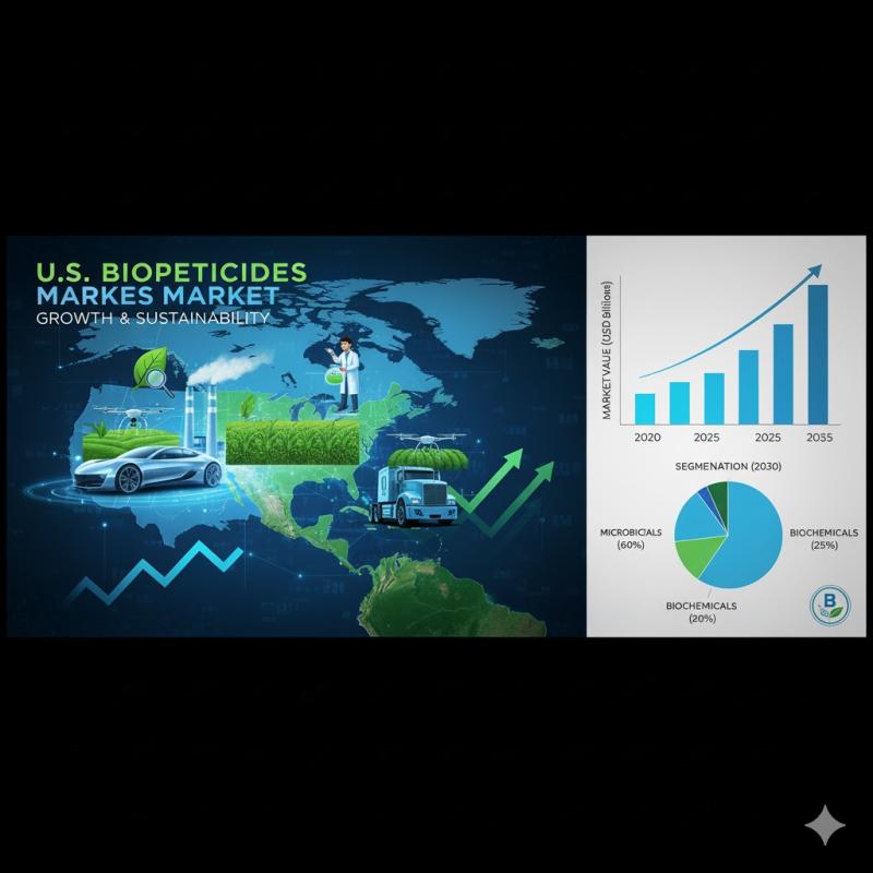 U.S. Biopesticides Market to Reach USD 3.39 Billion by 2030 | DataM Intelligence