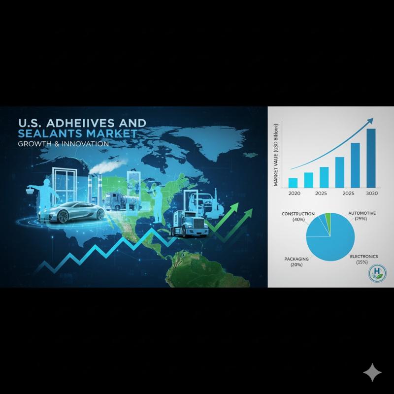 U.S. Adhesives and Sealants Market to Reach USD 12.3 Billion by 2030 | DataM Intelligence
