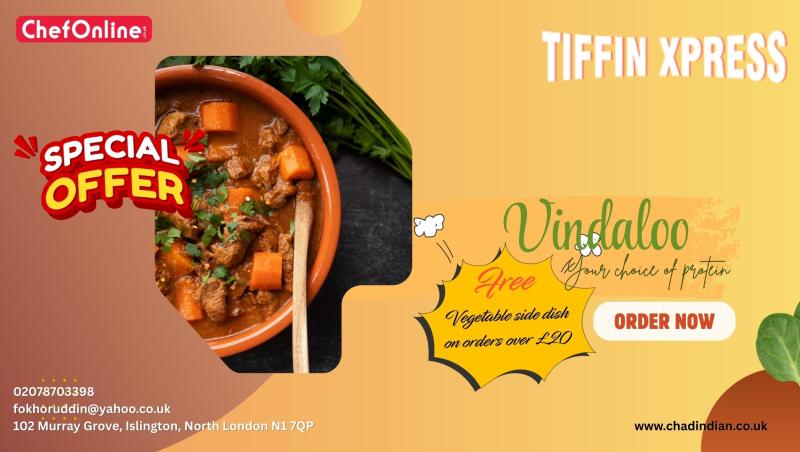 Indian Flavours Shine at Tiffin Xpress in Islington