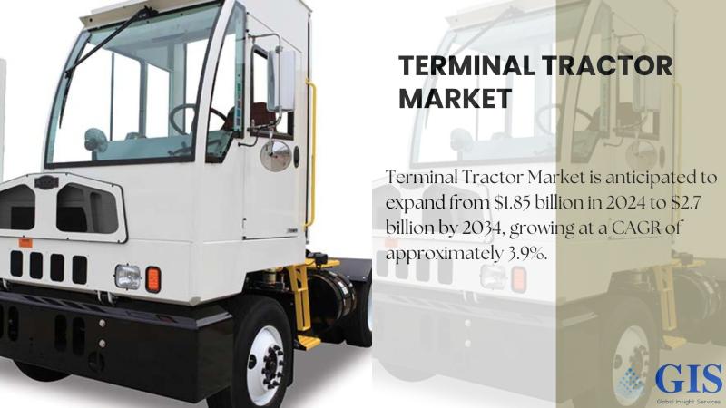 Terminal Tractor Market Is Anticipated To Expand From $1.85 Billion In 2024 To $2.7 Billion By 2034