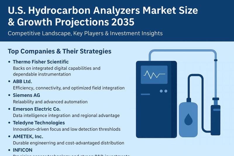 U.S. Hydrocarbon Analyzers Market Size & Growth Projections 2035: Competitive Landscape, Key Players & Investment Insights
