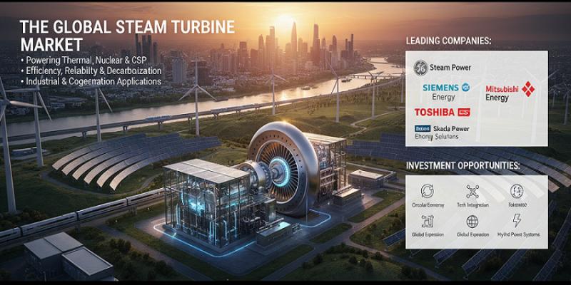 U.S. Steam Turbine Market Market Size 2035: Strategic Moves, Strengths & Market Opportunities