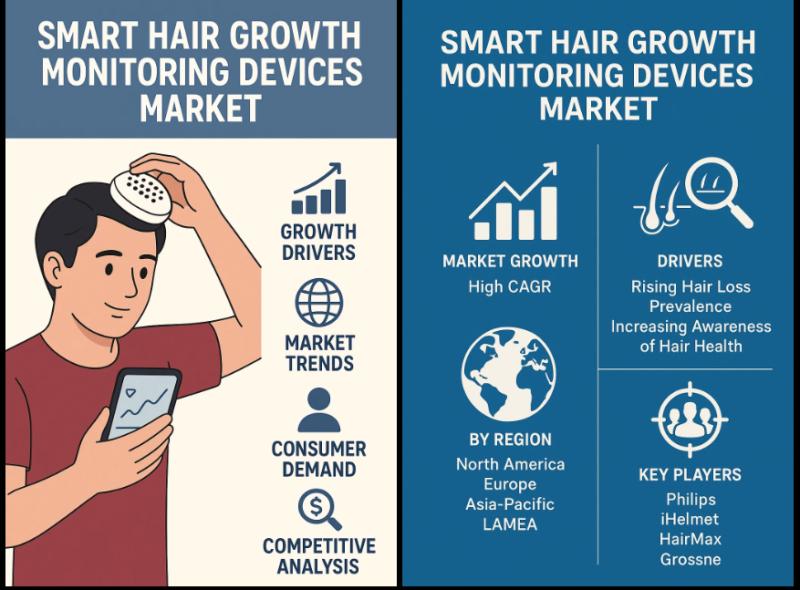 Smart Hair Growth Monitoring Devices Market Is Going to Boom | Major Giants HairMax, Capillus, iRestore