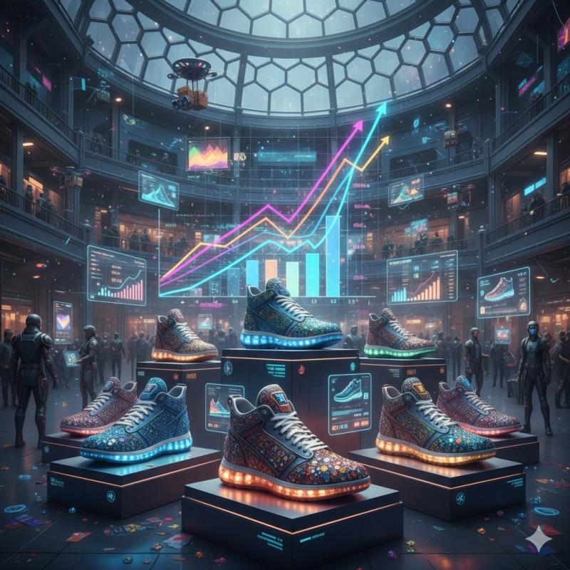 Diamond-Encrusted Sneakers Market May See a Big Move | Major Giants Kanye West, Swarovski, Off-White, Balenciaga