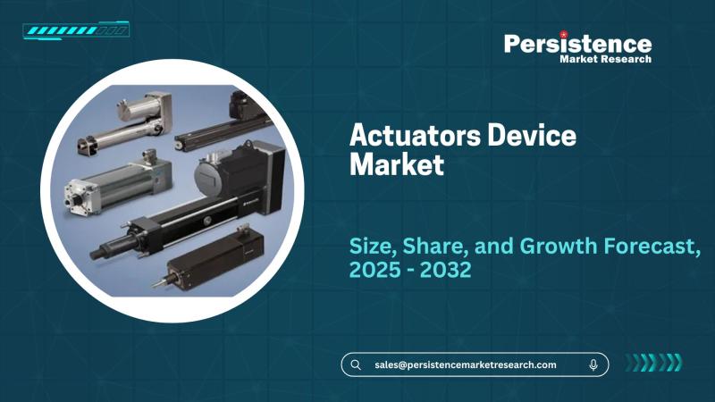 Actuators Device Market Value to Reach US$ 102.8 Billion by 2031 Driven by Advancements in Industrial Automation and Smart Technologies