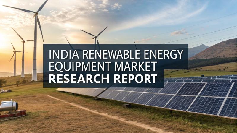 India Renewable Energy Equipment Market to Reach USD 27.87 Billion by 2033 with Strong Growth (CAGR 8.30%) Driven by Solar and Wind Capacity Expansion