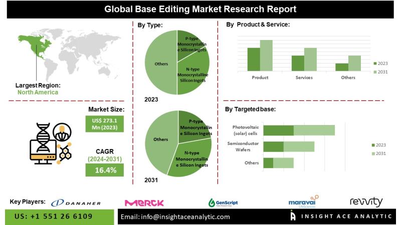 Base Editing Market Driven by Technological Innovations and Increased Focus on Precision Medicine Solutions