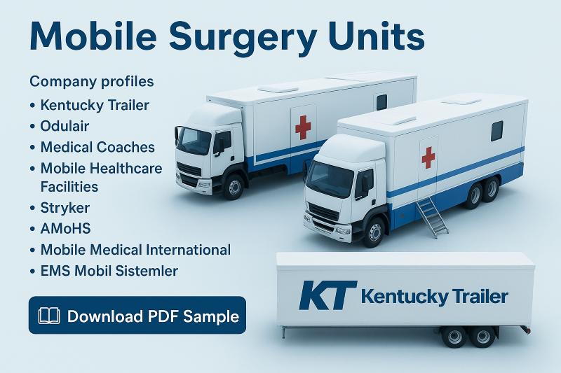 Mobile Surgery Units Market Set for Robust Growth with