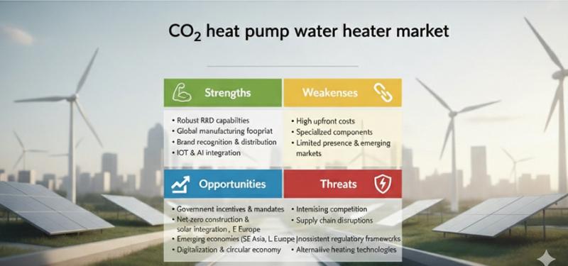 U.S. CO2 Heat Pump Water Heater Market Size 2035: Strategic Moves, Strengths & Market Opportunities